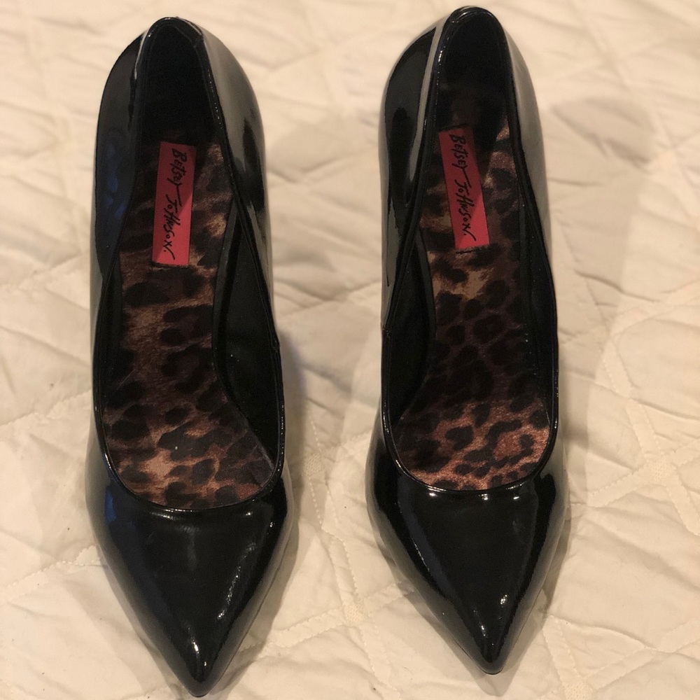 Betsey Johnson Patent Leather Pumps